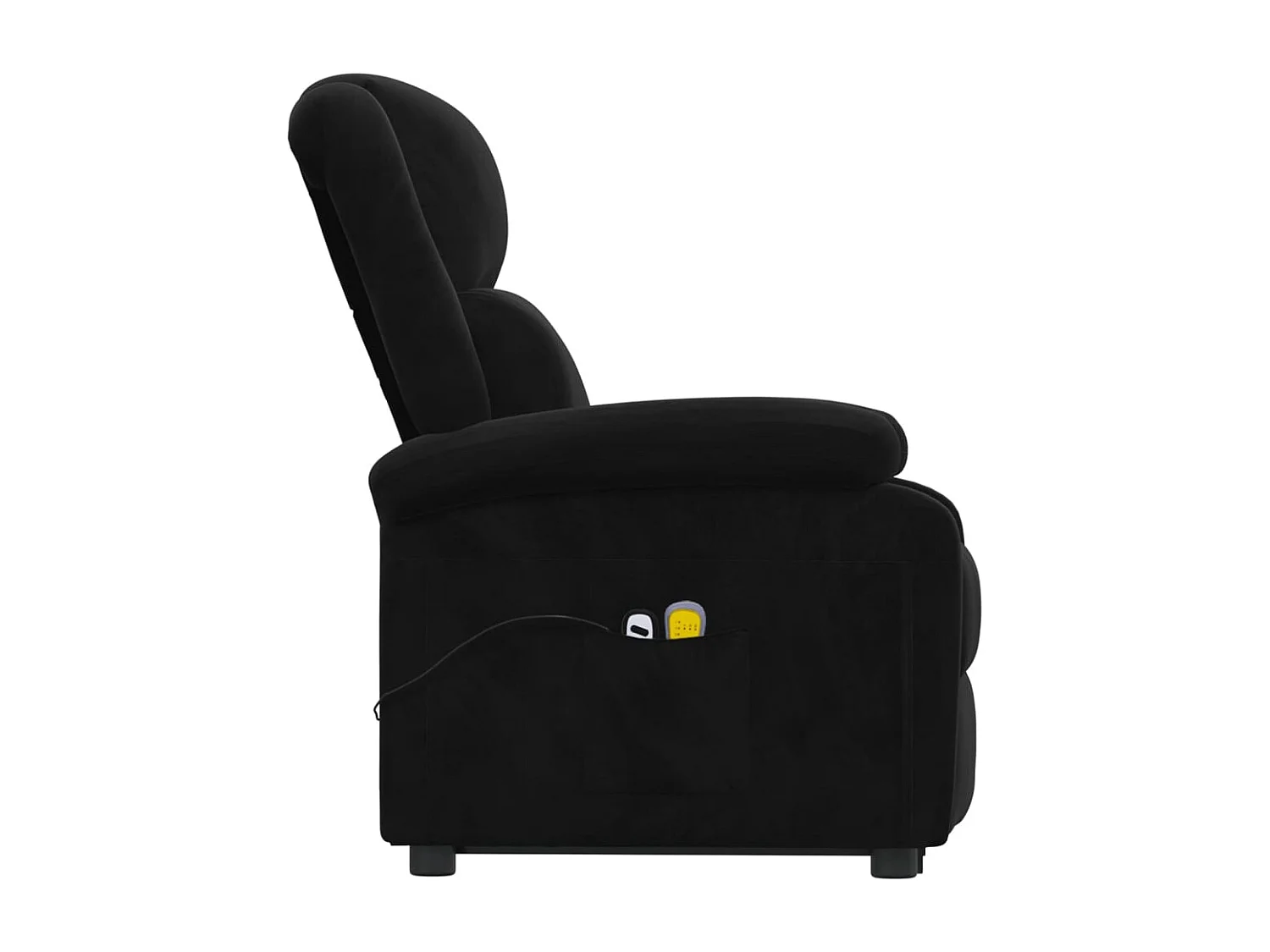 Fauteuil de massage Noir Velours