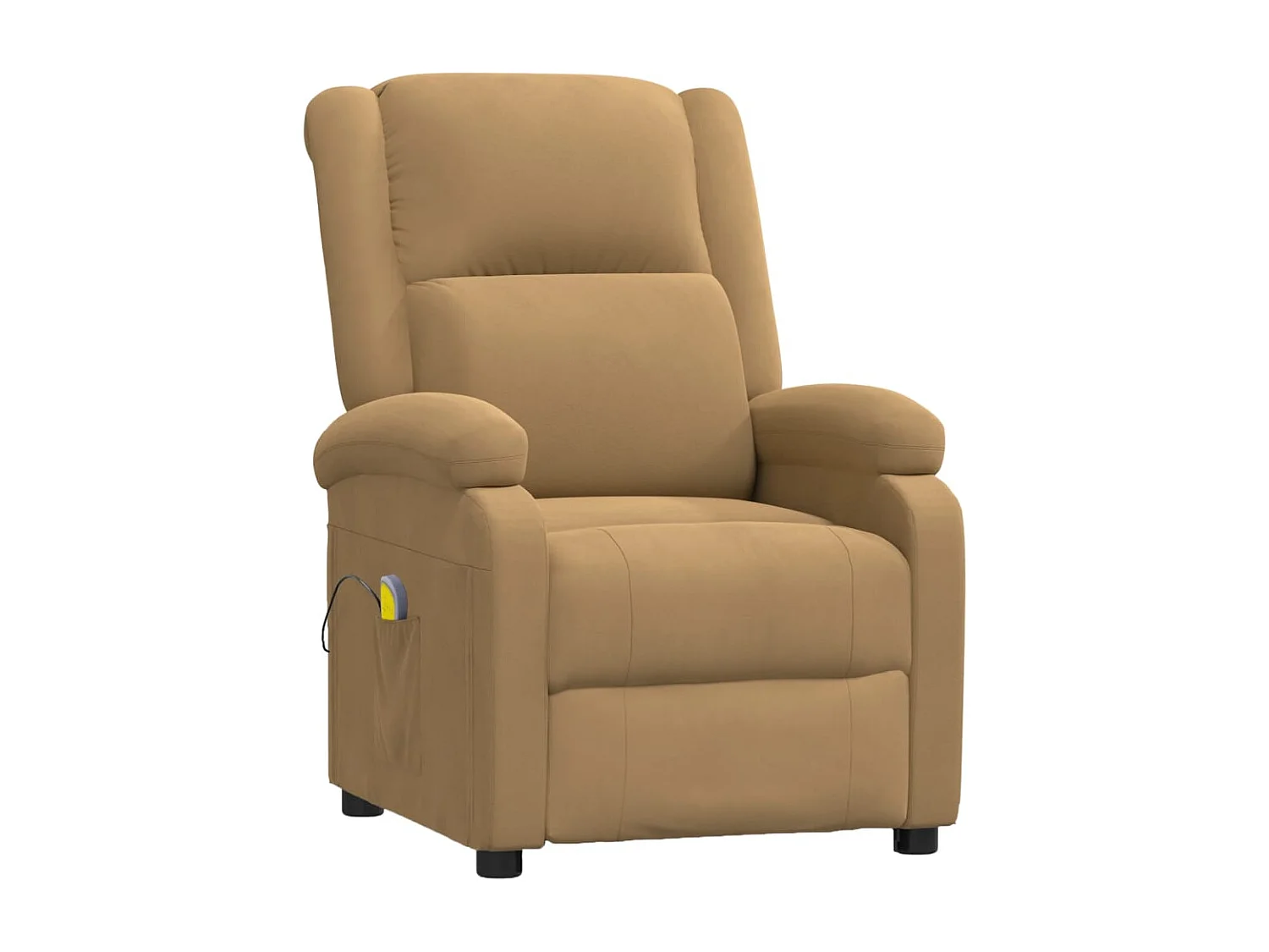 Fauteuil de massage Marron Velours