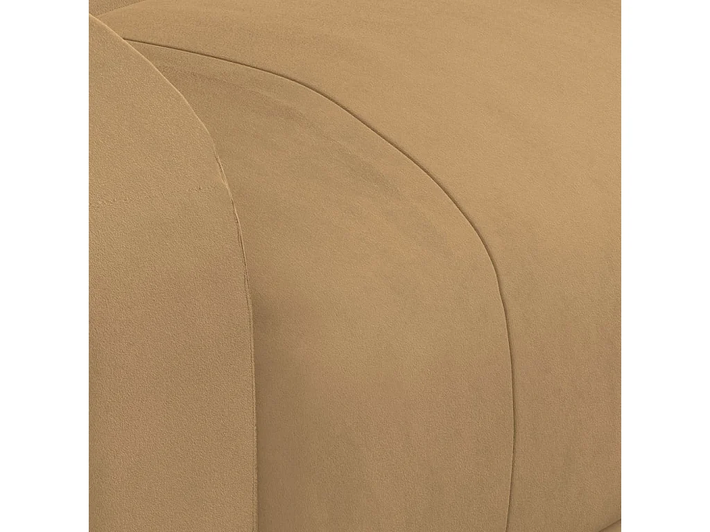 Fauteuil de massage Marron Velours