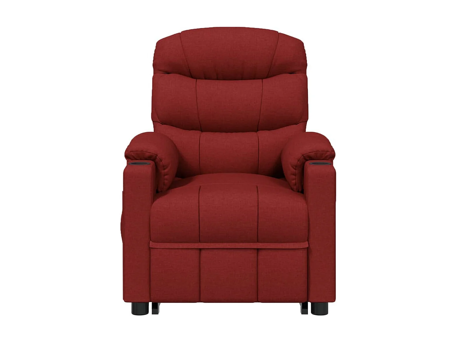 Fauteuil de massage Rouge bordeaux Tissu