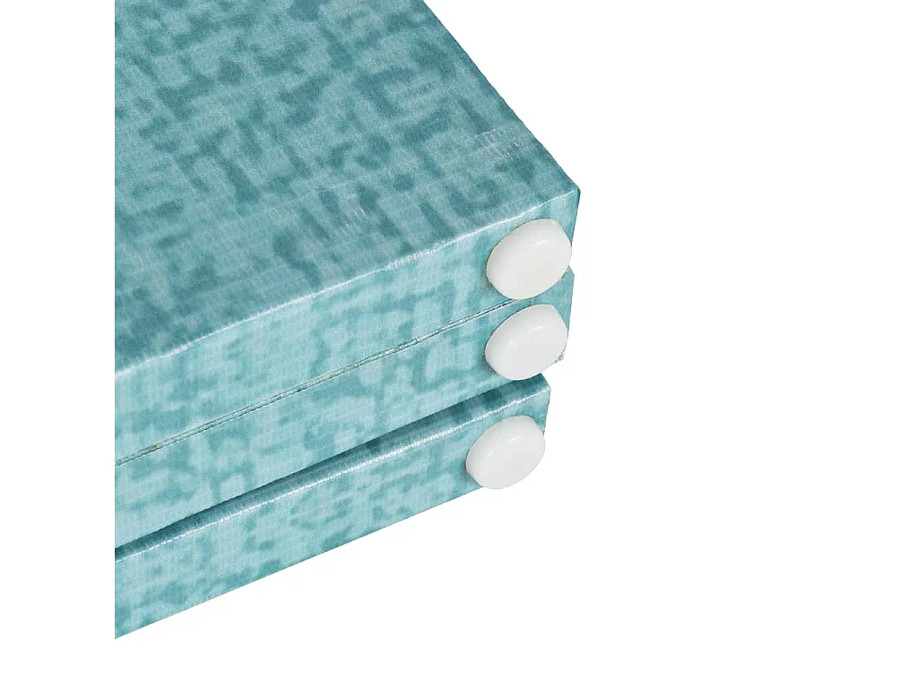 Paravent pliable 228 x 170 cm Papillon Bleu