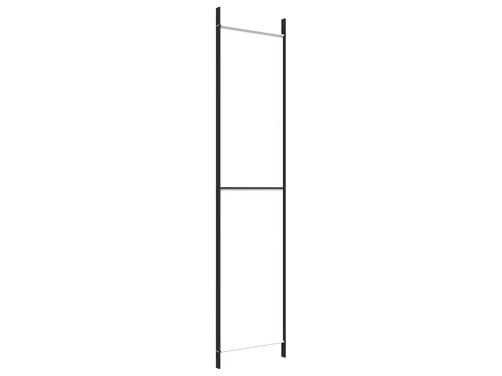 Biombo com 3 painéis 150x220 cm tecido branco