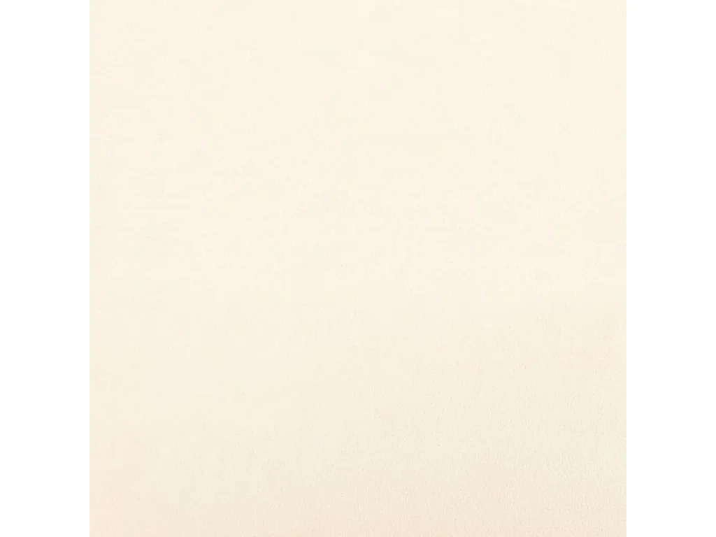 Chaise longue avec coussins et traversin crème velours