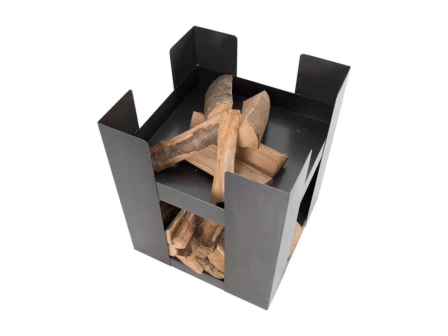 Braciere Hollola in Acciaio Grigio