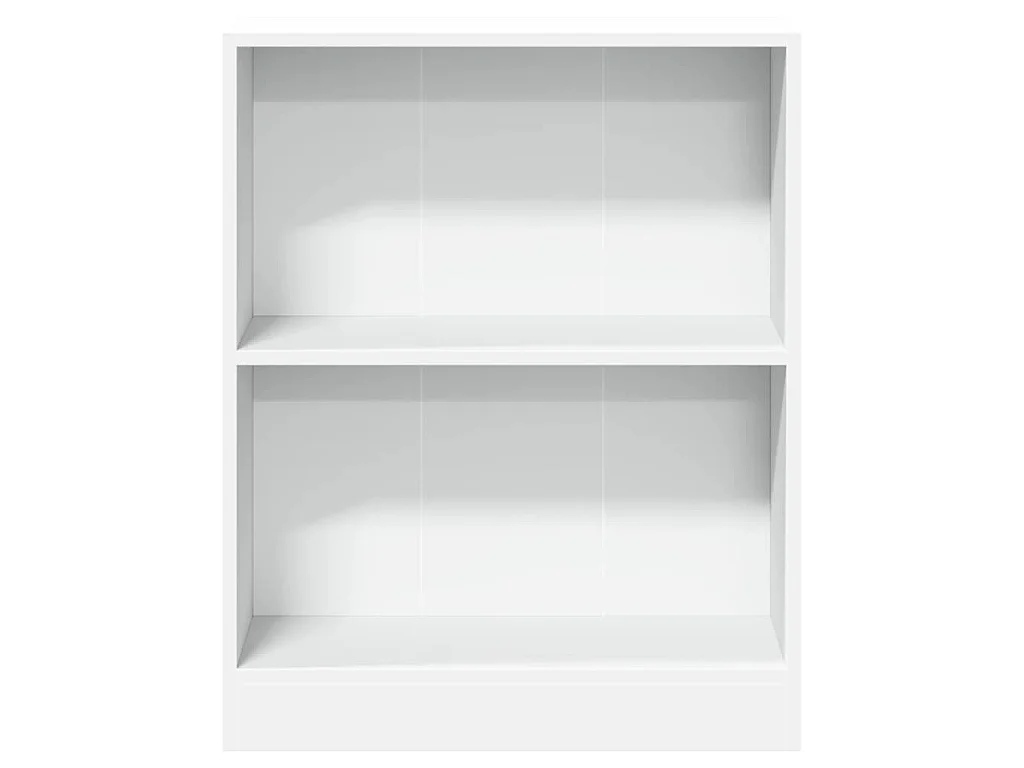 Bibliothèque Blanc 60x24x76 cm Bois d'ingénierie