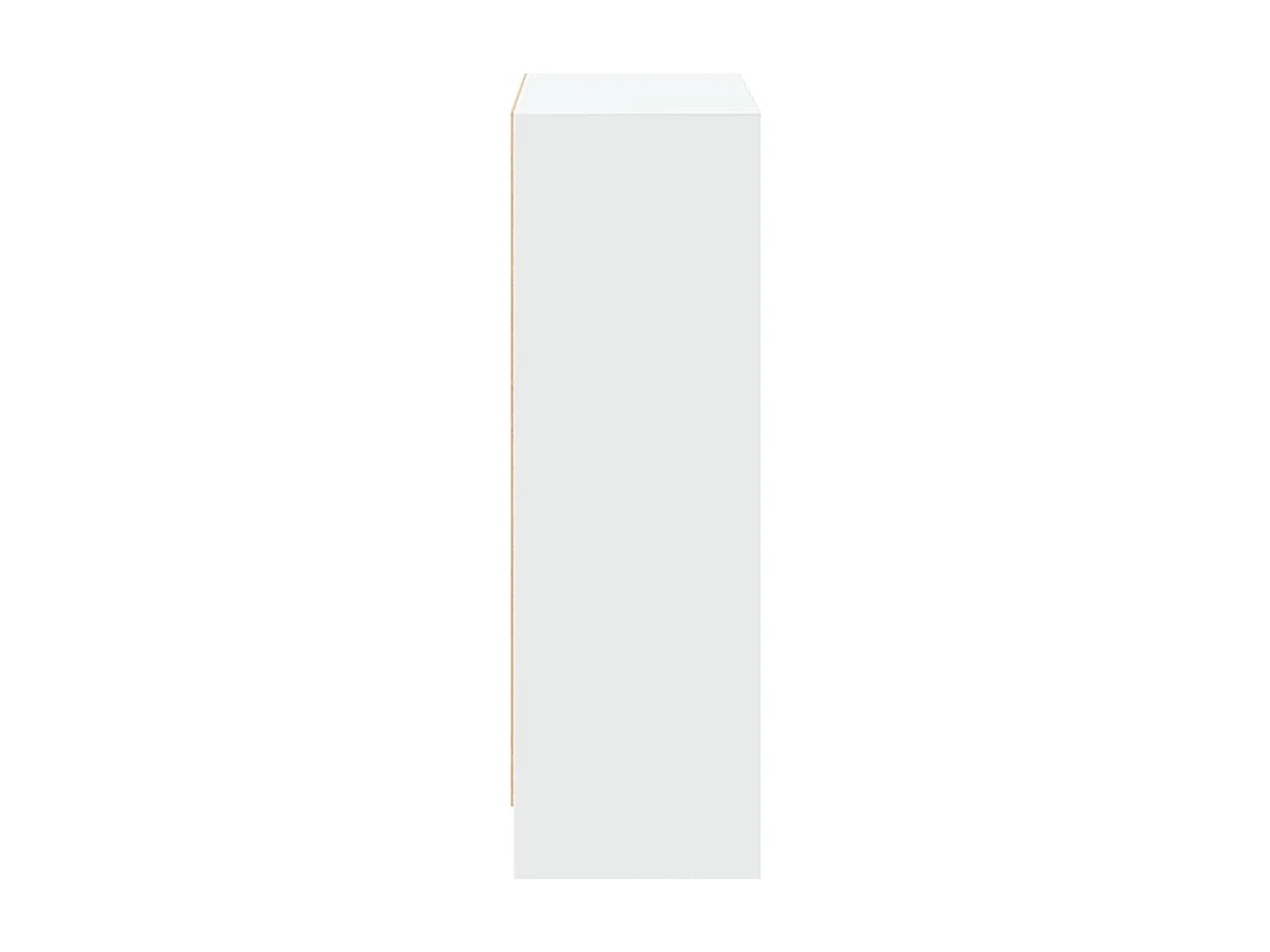 Bibliothèque Blanc 60x24x76 cm Bois d'ingénierie