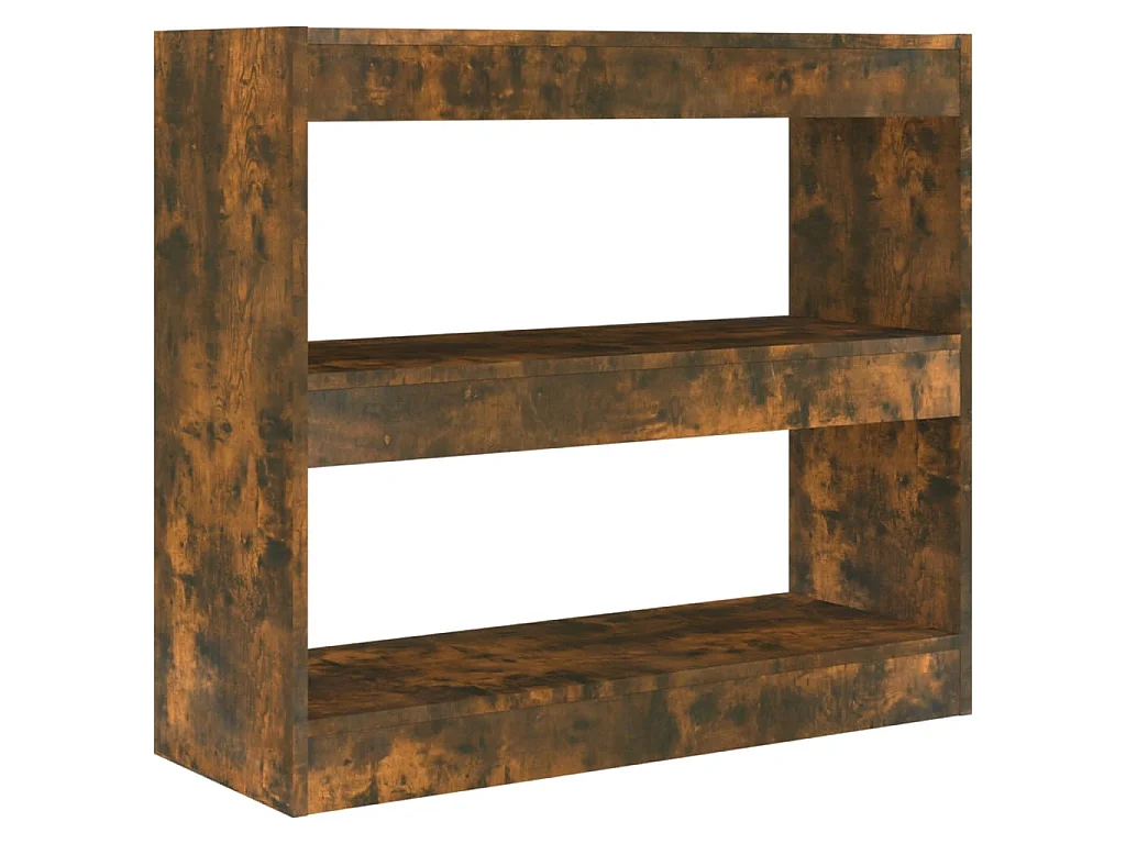 Libreria/Divisorio Rovere Fumo 80x30x72 cm