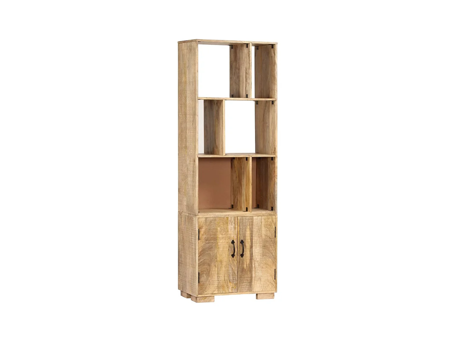 Bibliothèque 60x35x180 cm Bois de manguier solide