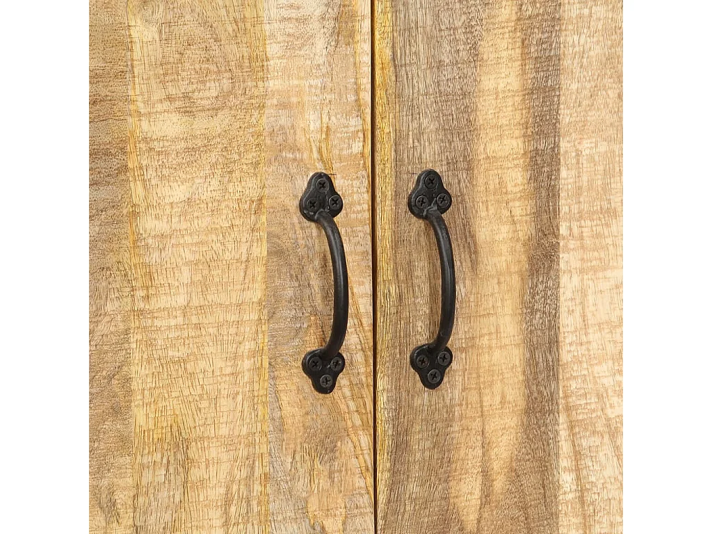 Bücherregal 60x35x180 cm Massivholz Mango