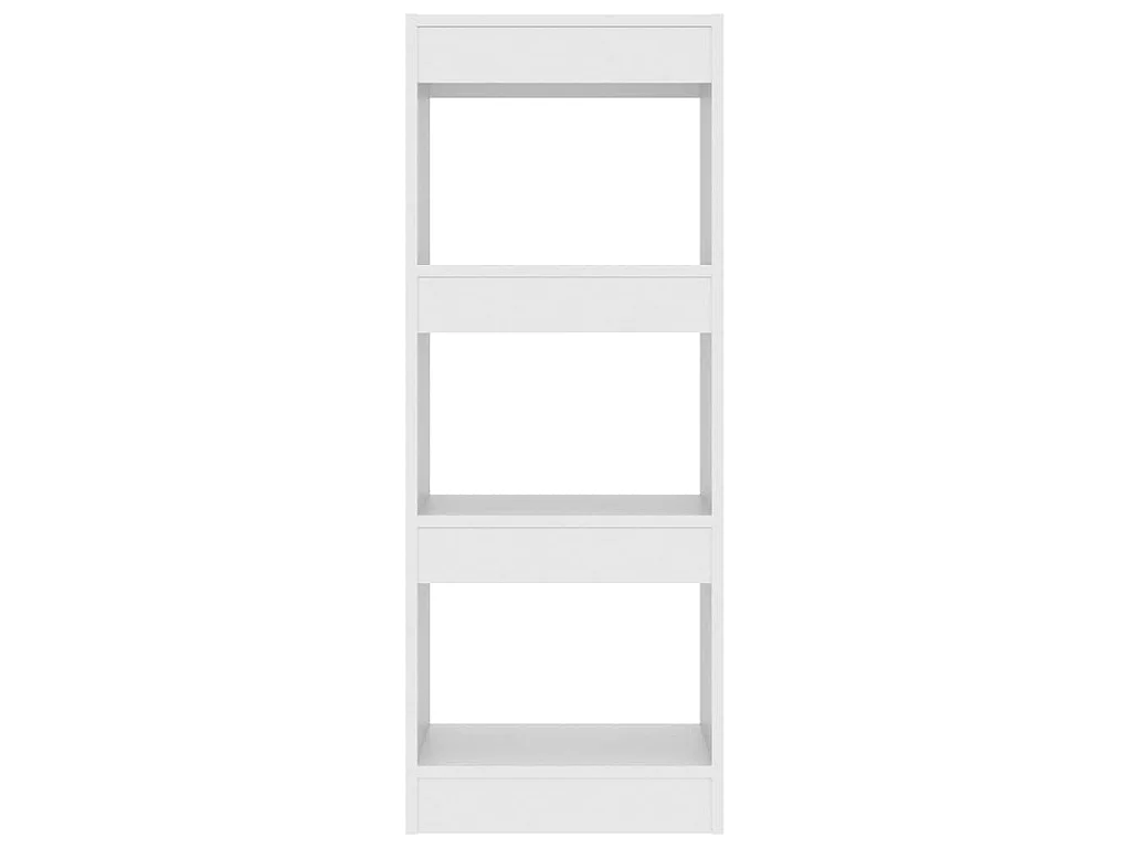Bücherregal/Raumteiler Weiß 40x30x103 cm Holzwerkstoff