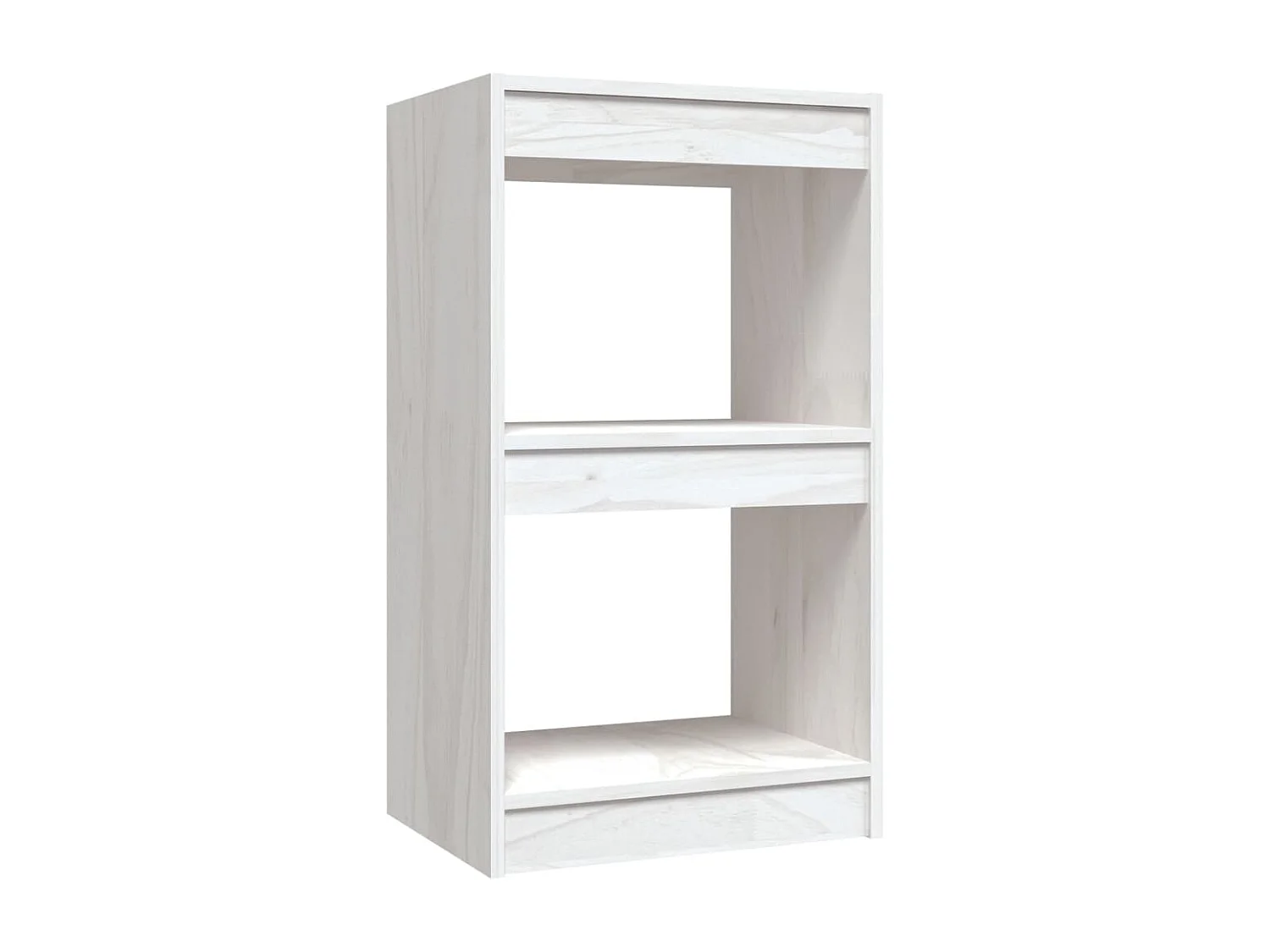 Estantería madera maciza de pino blanco 40x30x71,5 cm