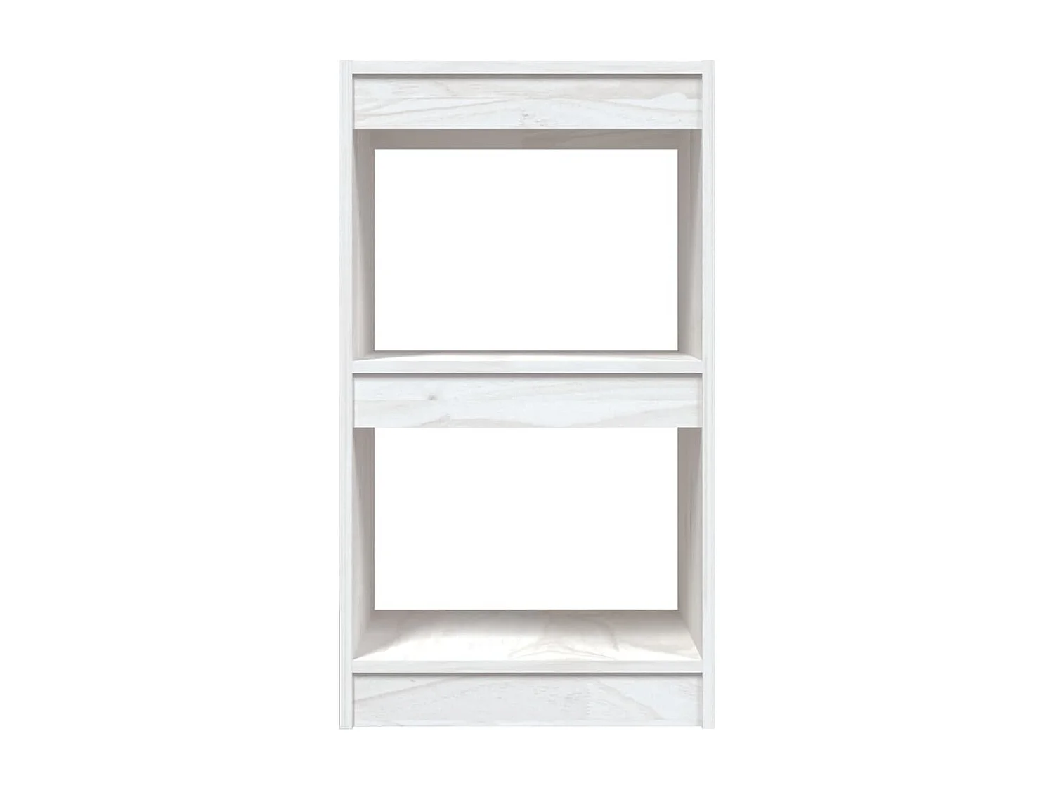 Estantería madera maciza de pino blanco 40x30x71,5 cm