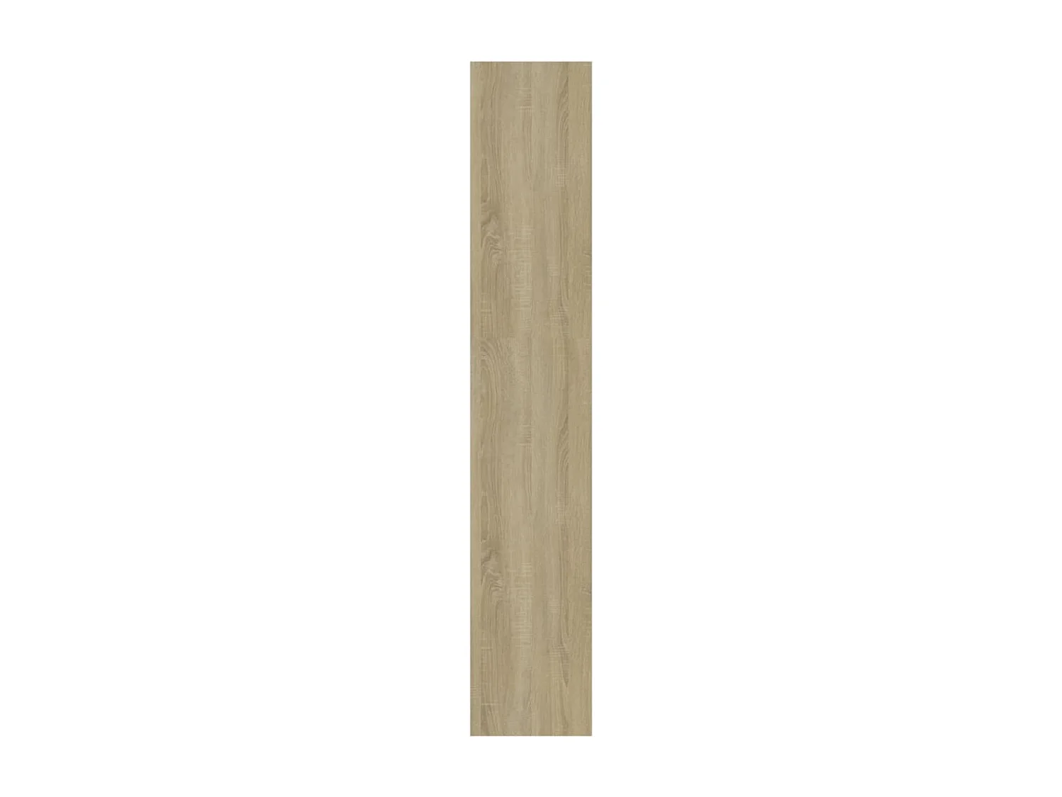 Bibliothèque/séparateur de pièce chêne sonoma bois d'ingénierie