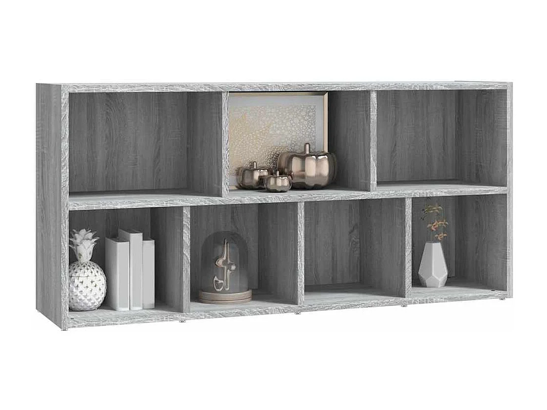 Estante 50x25x106 cm cinzento sonoma