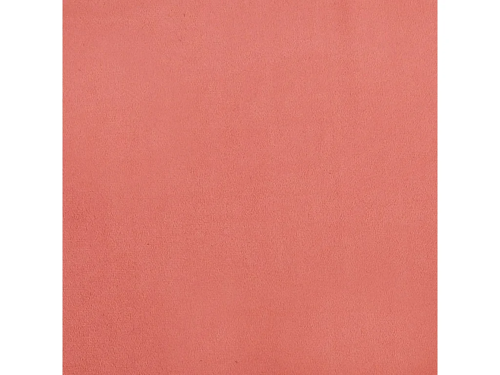 Ohrensessel mit Hocker Rosa Samt