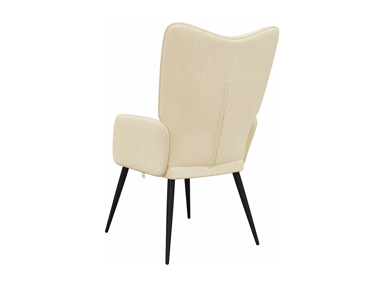 Chaise de relaxation Crème Tissu