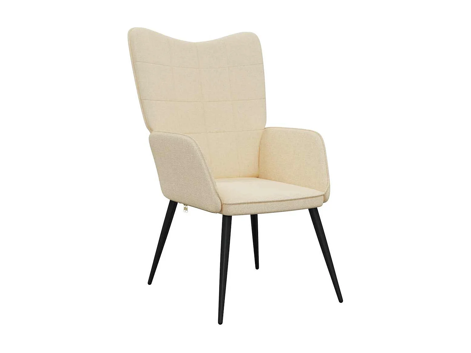 Sedia Relax Crema in Tessuto