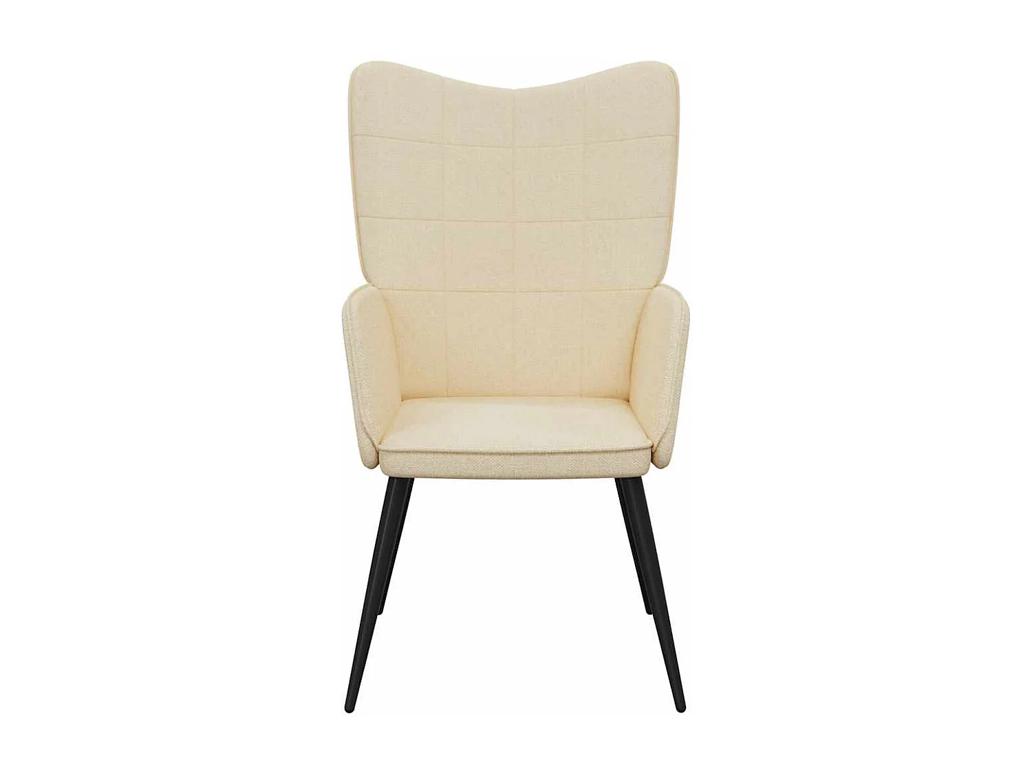 Sedia Relax Crema in Tessuto