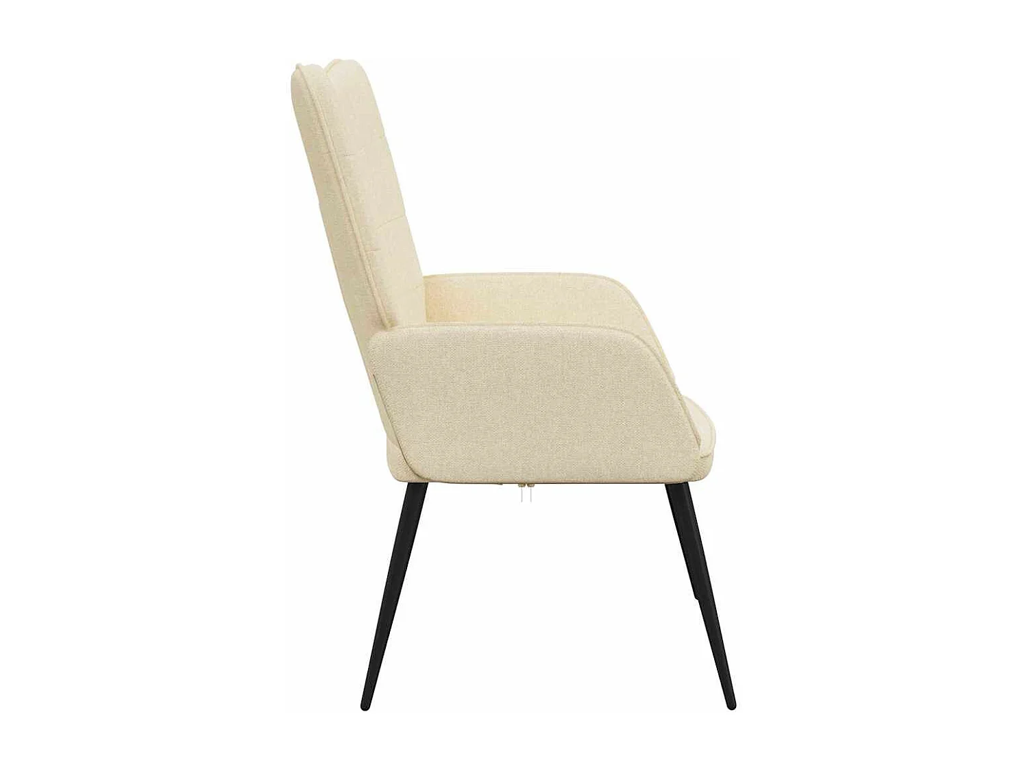 Sedia Relax Crema in Tessuto