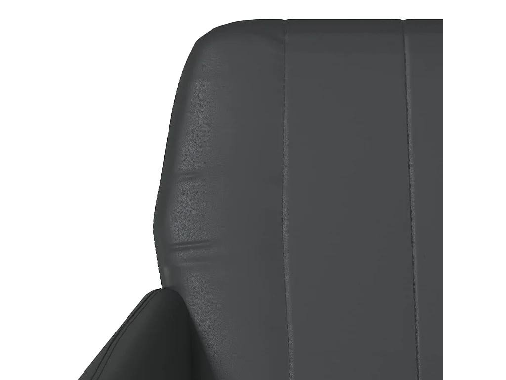 Sessel Schwarz 61x78x80 cm Kunstleder