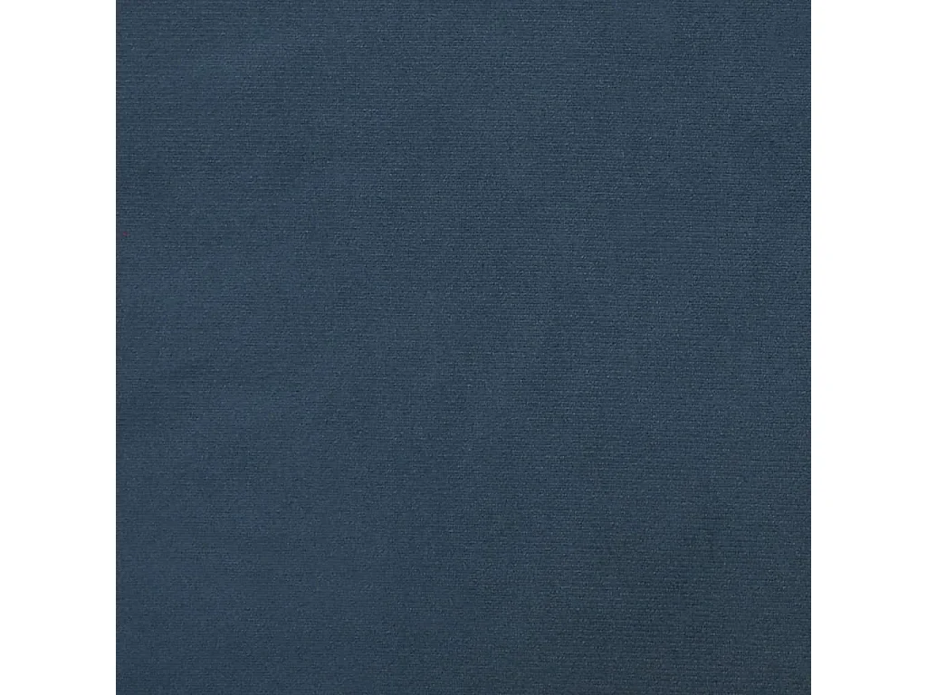 Fauteuil met voetenbank fluweel blauw