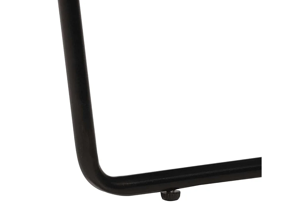 Chaise marron cuir véritable