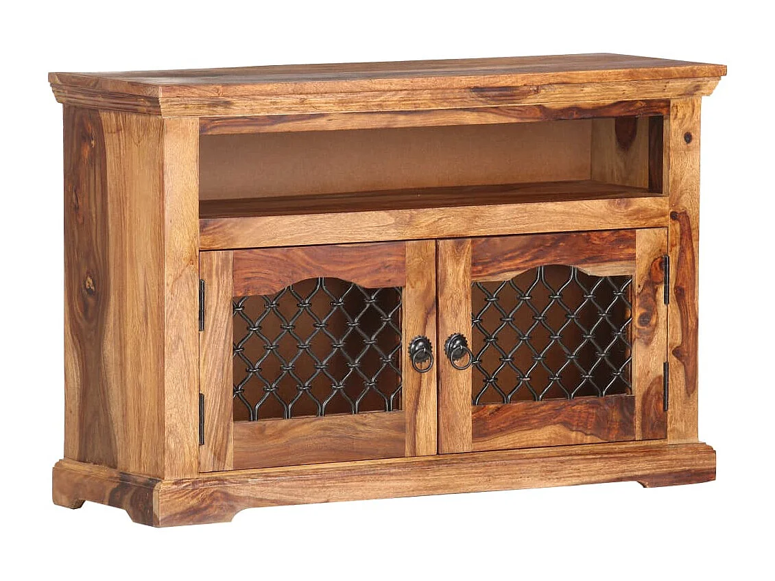 TV-Schrank 90x30x60 cm Massivholz Akazie