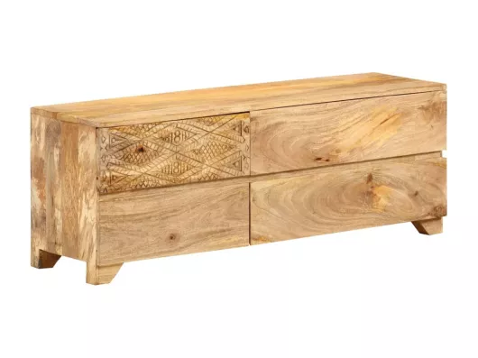 Kauf Unique TV-Schrank Massivholz Mango 110x30x40 cm