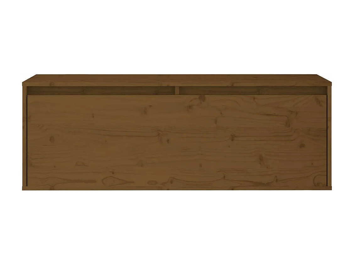 Tv-meubelen 3 st massief grenenhout honingbruin