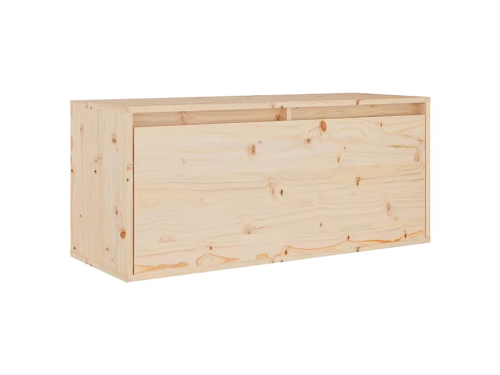 Mobili Porta TV 6 pz in Legno Massello di Pino