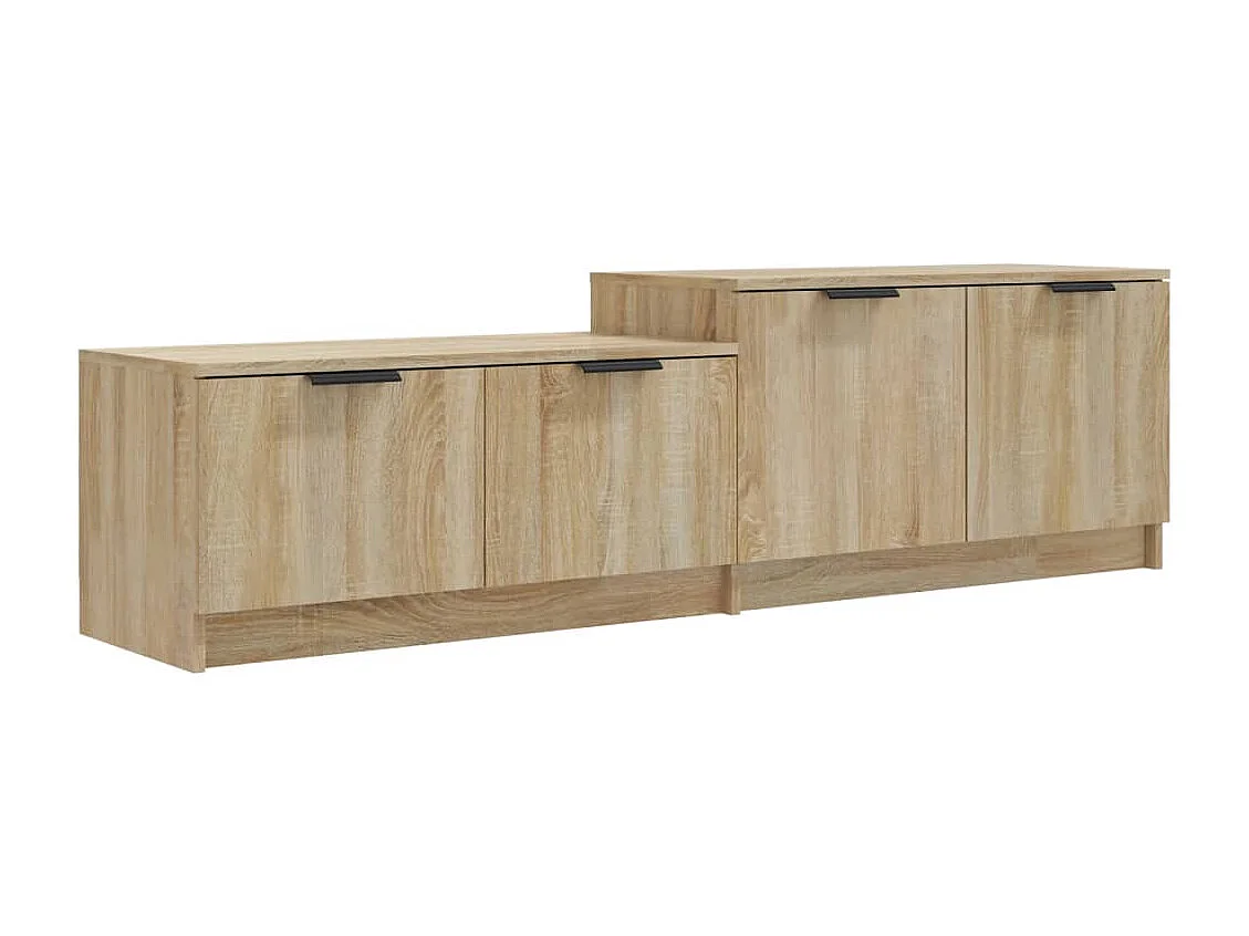 Meuble TV Chêne sonoma 158,5x36x45 cm Bois d'ingénierie