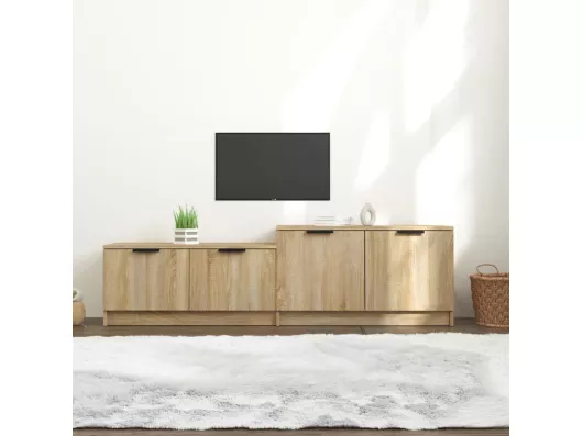 Kauf Unique TV-Schrank Sonoma-Eiche 158,5x36x45 cm Holzwerkstoff