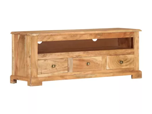 Kauf Unique TV-Schrank Massivholz Akazie 110x30x40 cm Braun