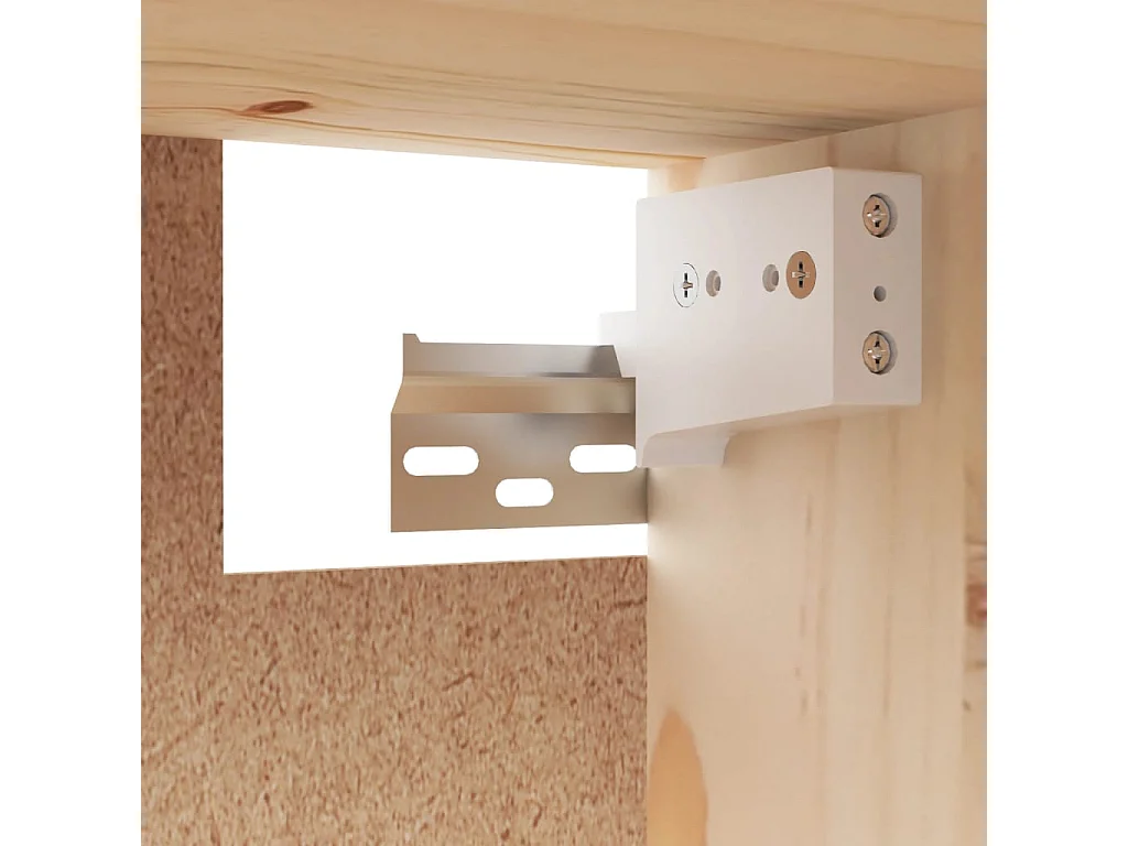 Meubles TV 3 pcs Bois massif de pin