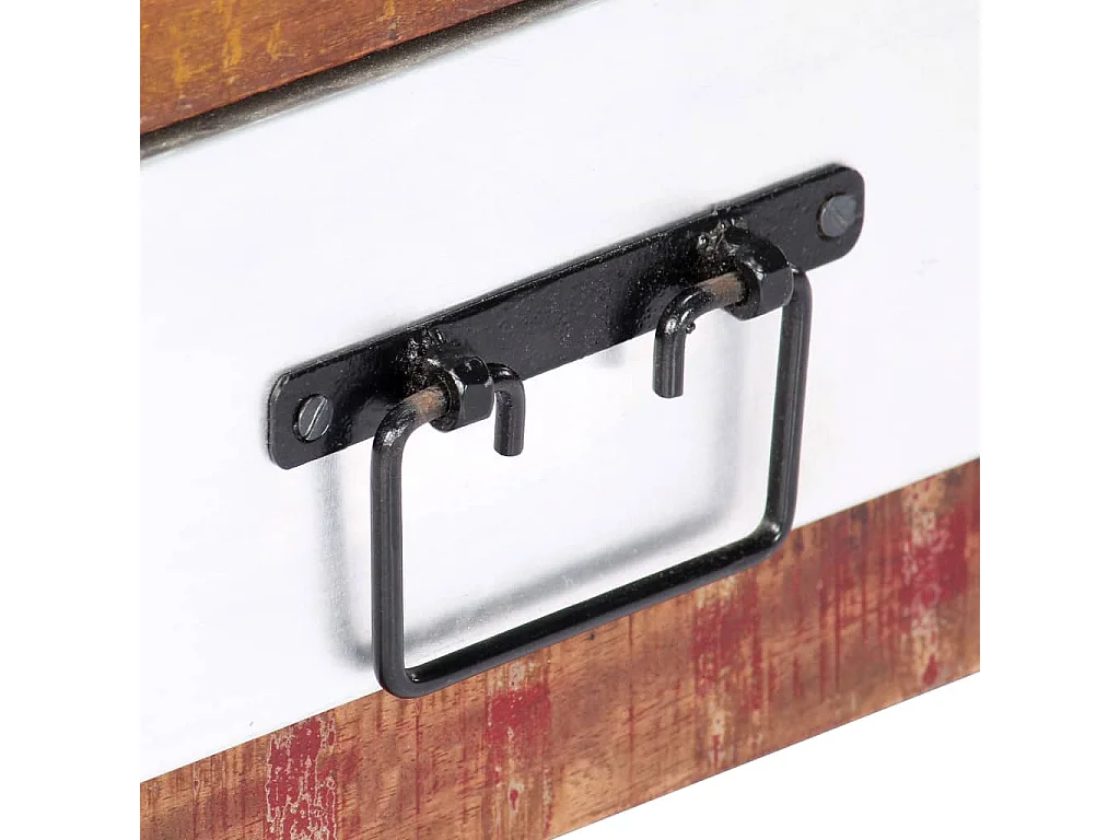 Meuble TV 90x30x40 cm Bois de récupération massif