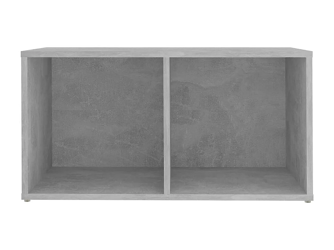 Tv-meubel 72x35x36,5 cm bewerkt hout betongrijs