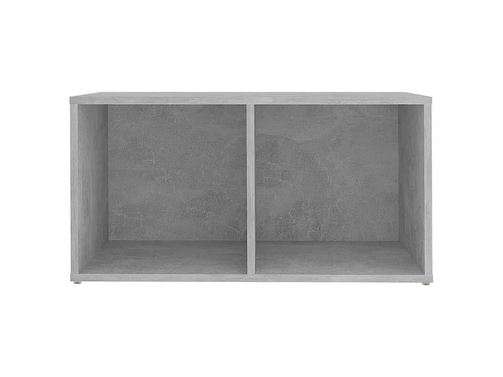 TV-Schrank Betongrau 72x35x36,5 cm Holzwerkstoff