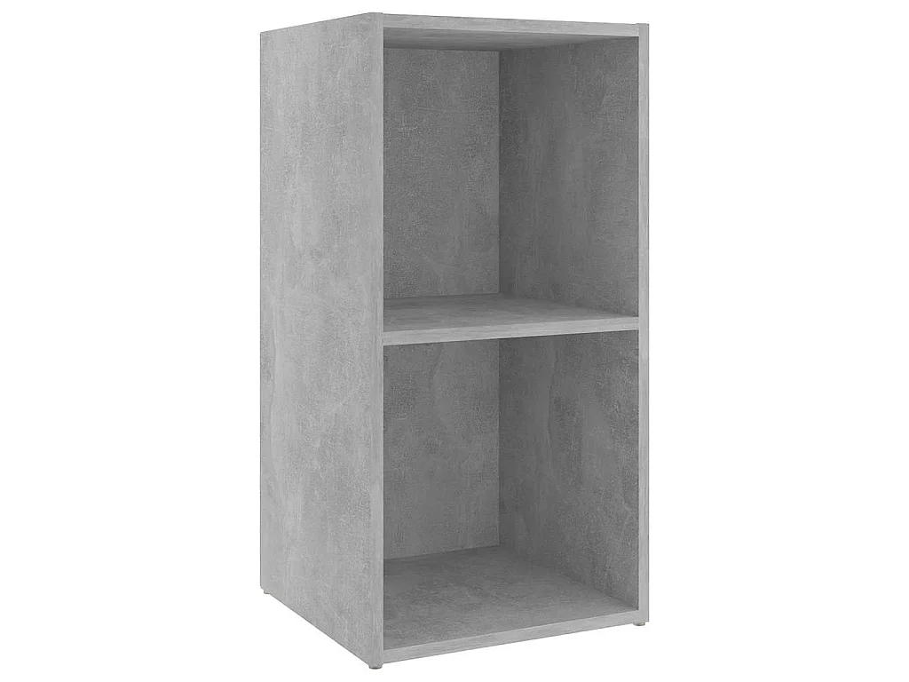 TV-Schrank Betongrau 72x35x36,5 cm Holzwerkstoff