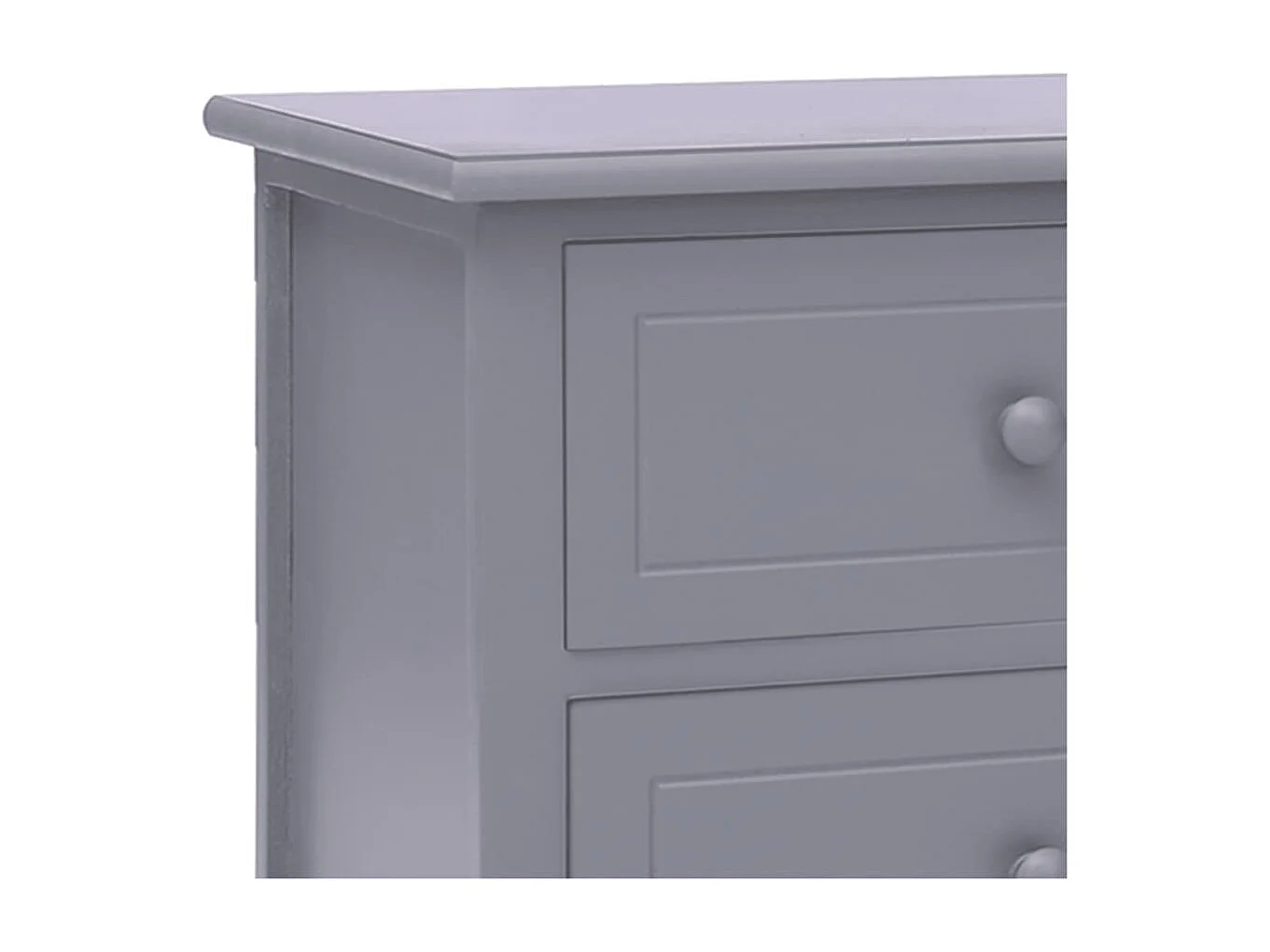 Tv-meubel 108x30x40 cm massief paulowniahout donkergrijs