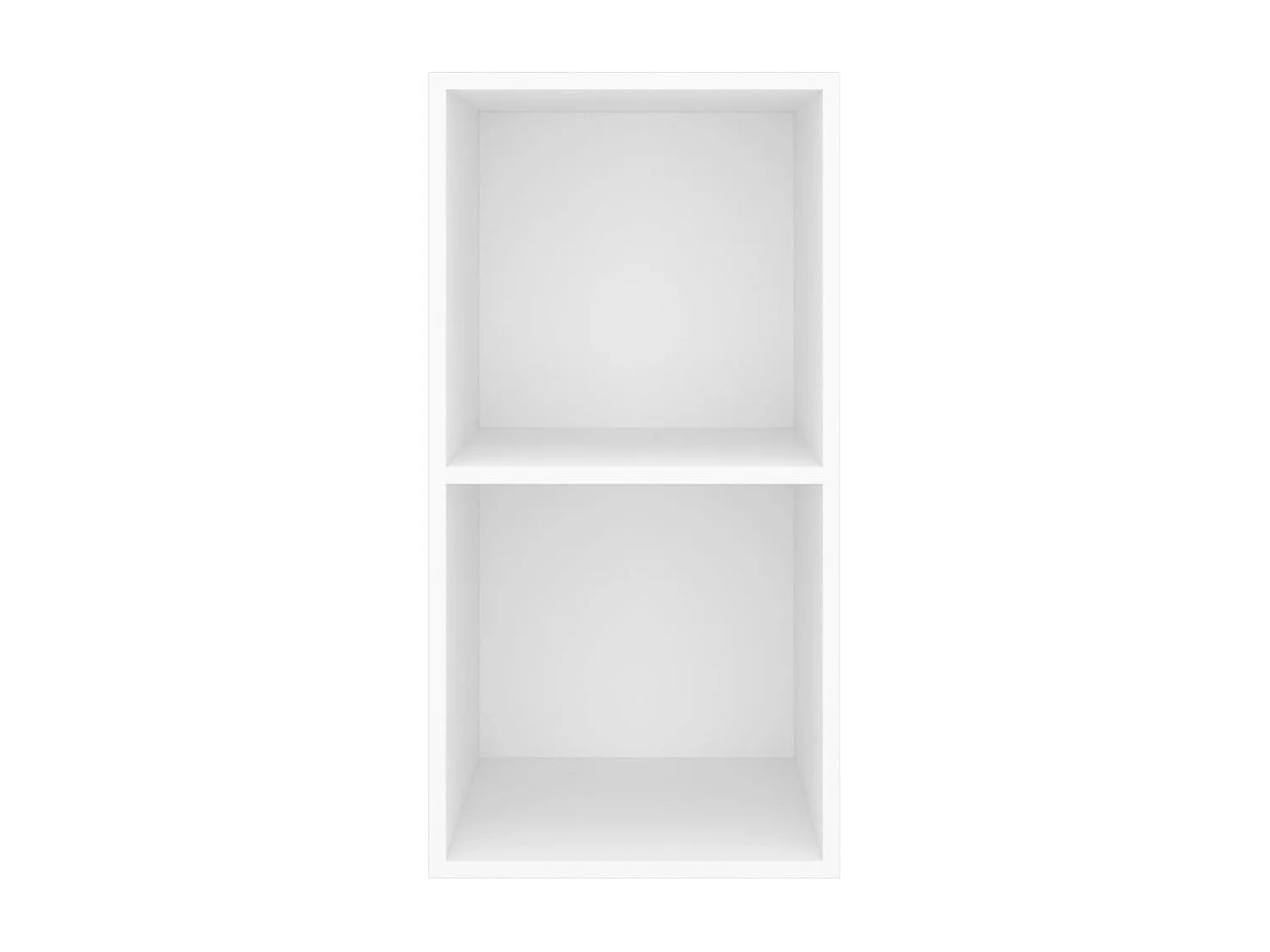 TV-Wandschrank Weiß 37x37x72 cm Holzwerkstoff