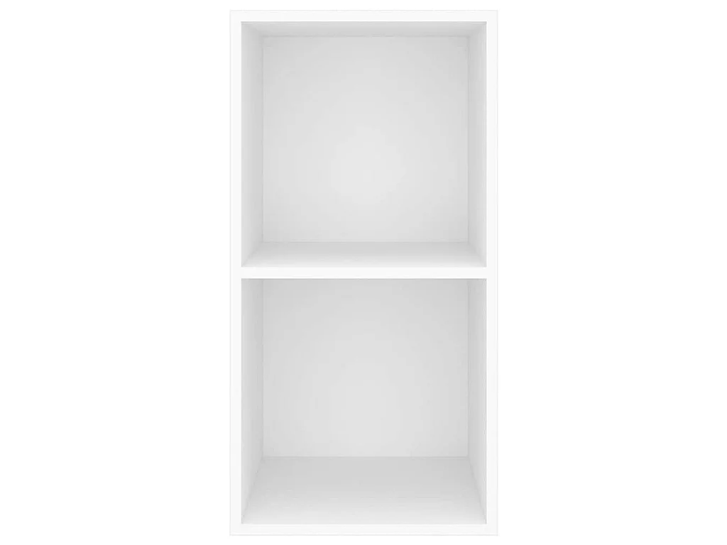 Meuble TV mural Blanc 37x37x72 cm Bois d’ingénierie