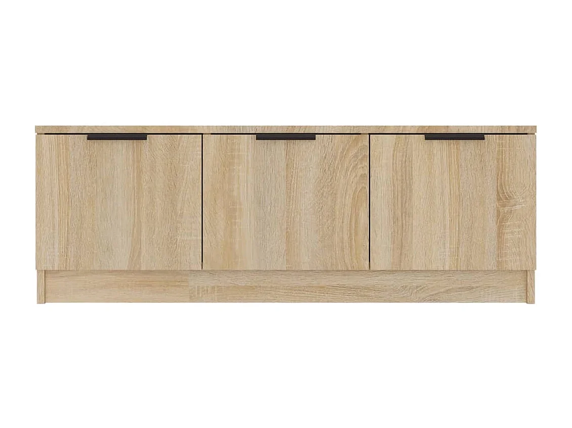 Mobile Porta TV Rovere Sonoma 102x35x36,5 cm Legno Multistrato