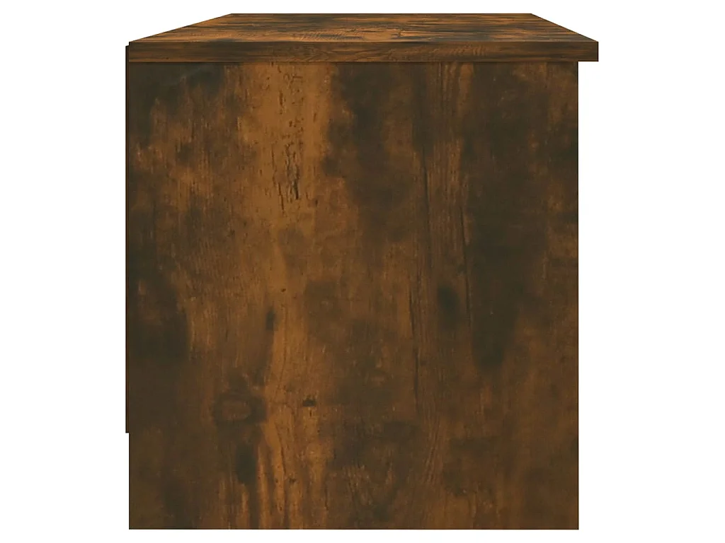 Mobile TV Rovere Fumo 102x35,5x36,5 cm in Legno Multistrato