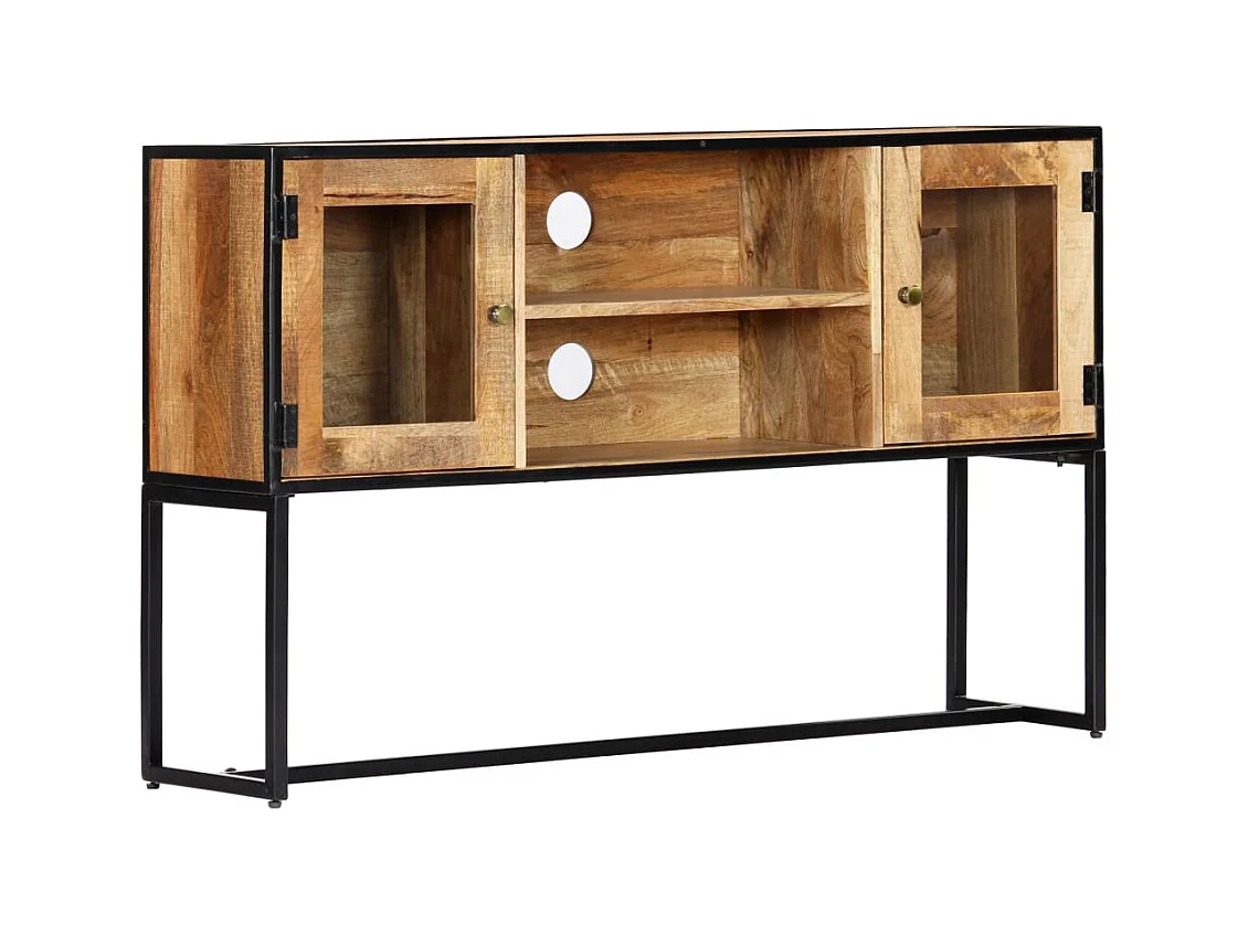Meuble TV 120x30x75 cm Bois de récupération massif