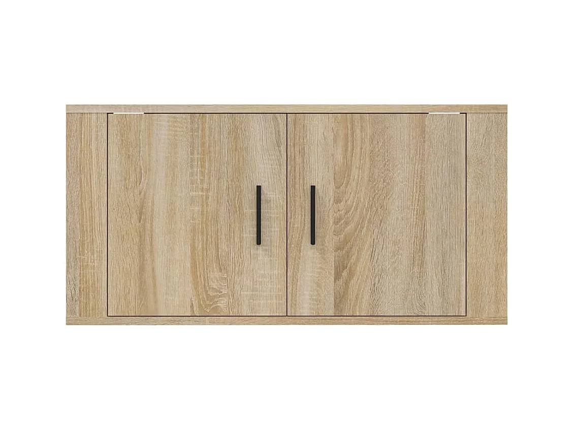 Mueble para TV de pared roble Sonoma 80x34,5x40 cm