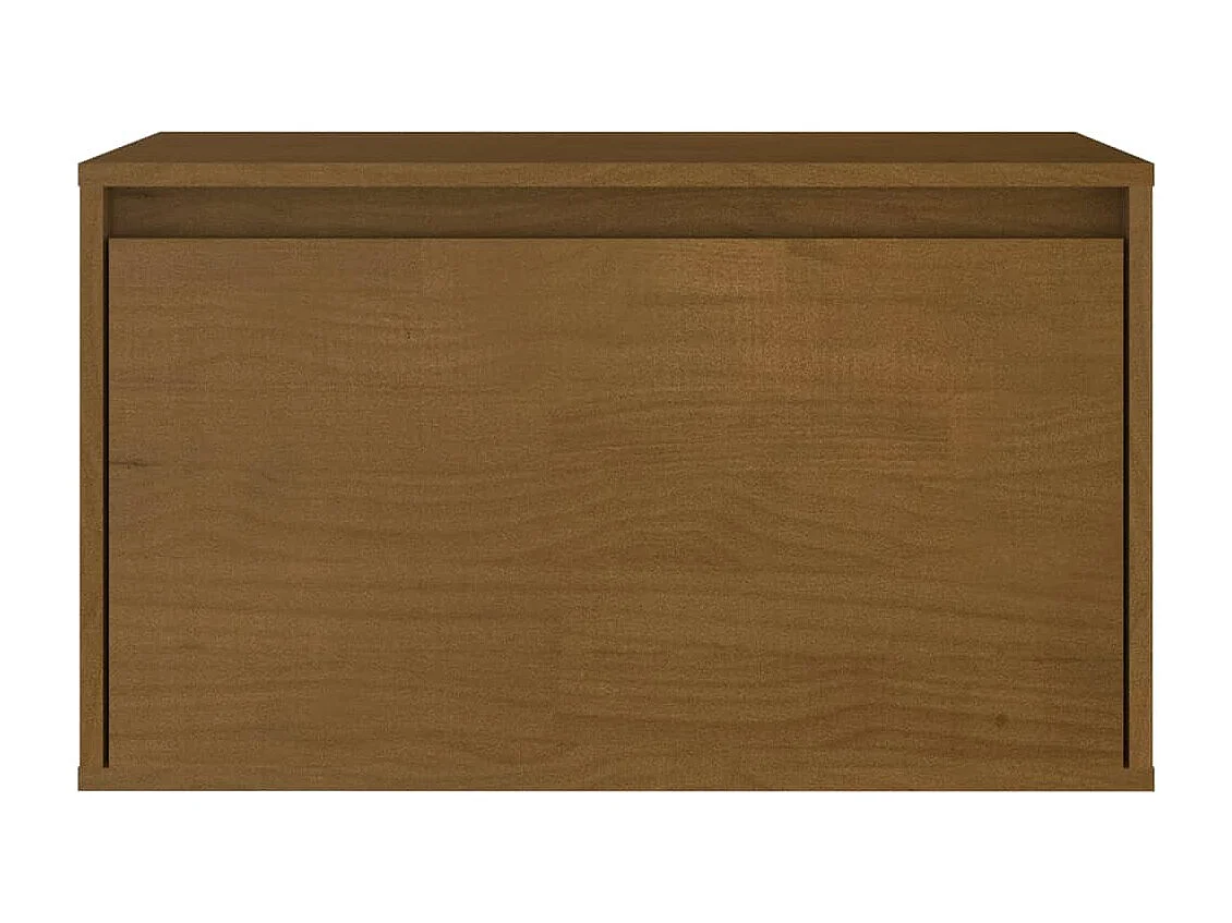 Meubles TV 3 pcs Marron miel Bois massif de pin