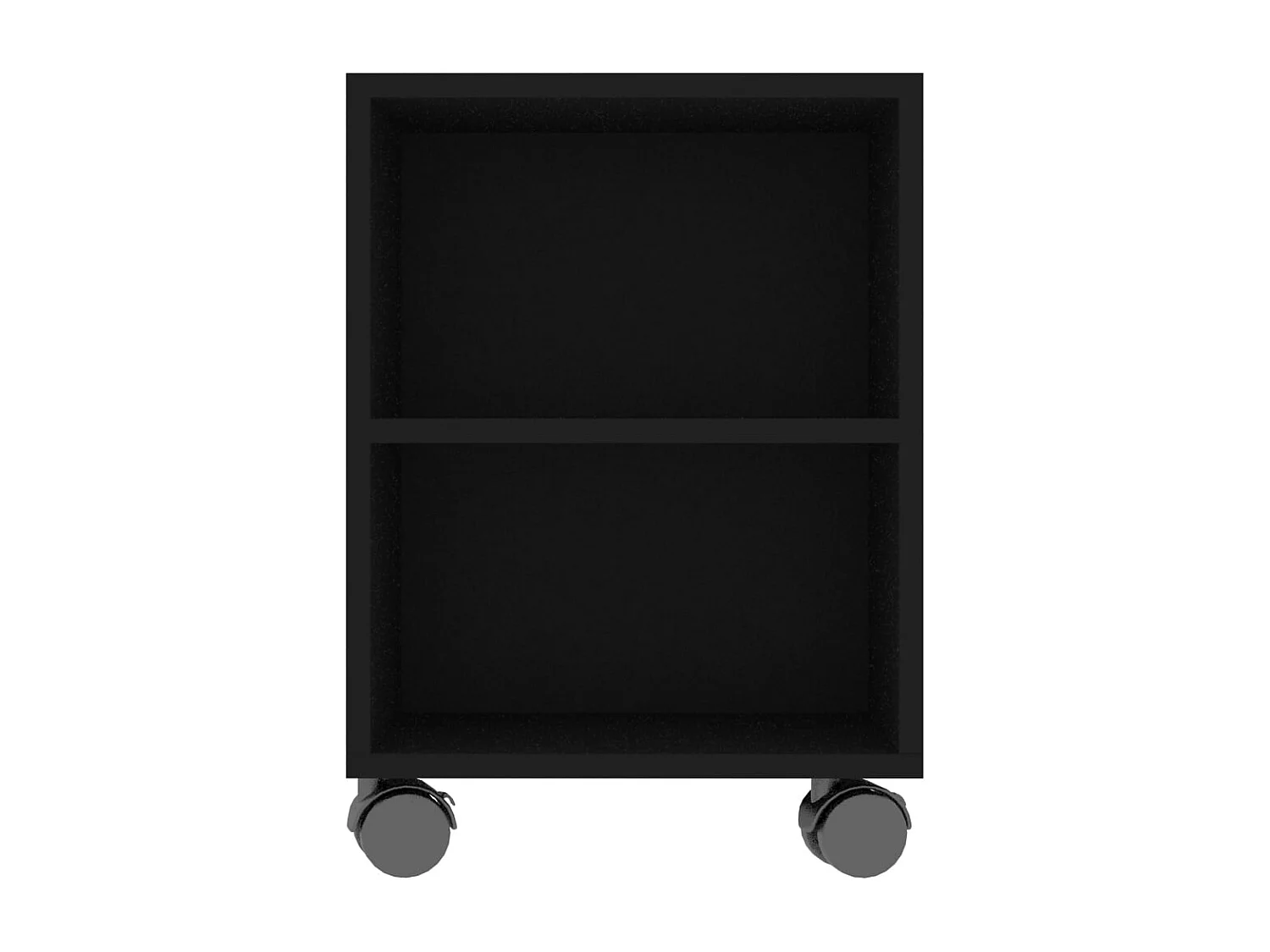 TV-Schrank Schwarz 120x35x48 cm Holzwerkstoff