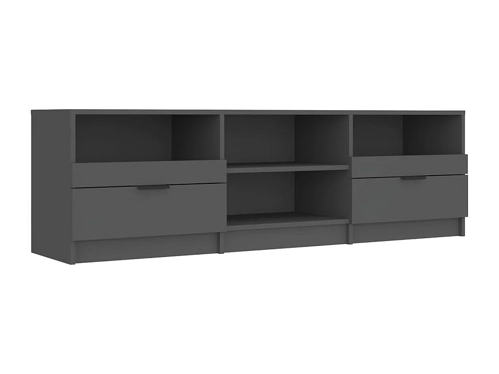 Móvel para TV 150x33,5x45 cm derivados de madeira preto