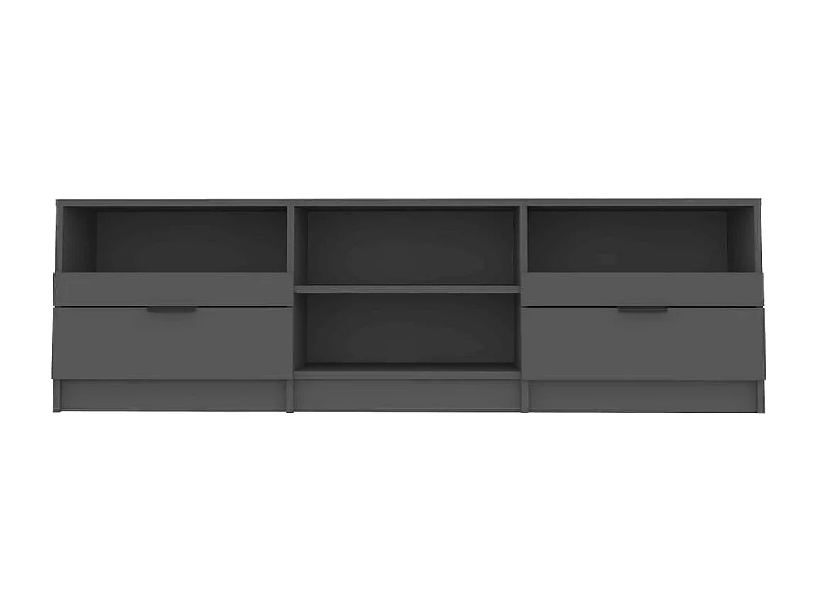 Móvel para TV 150x33,5x45 cm derivados de madeira preto