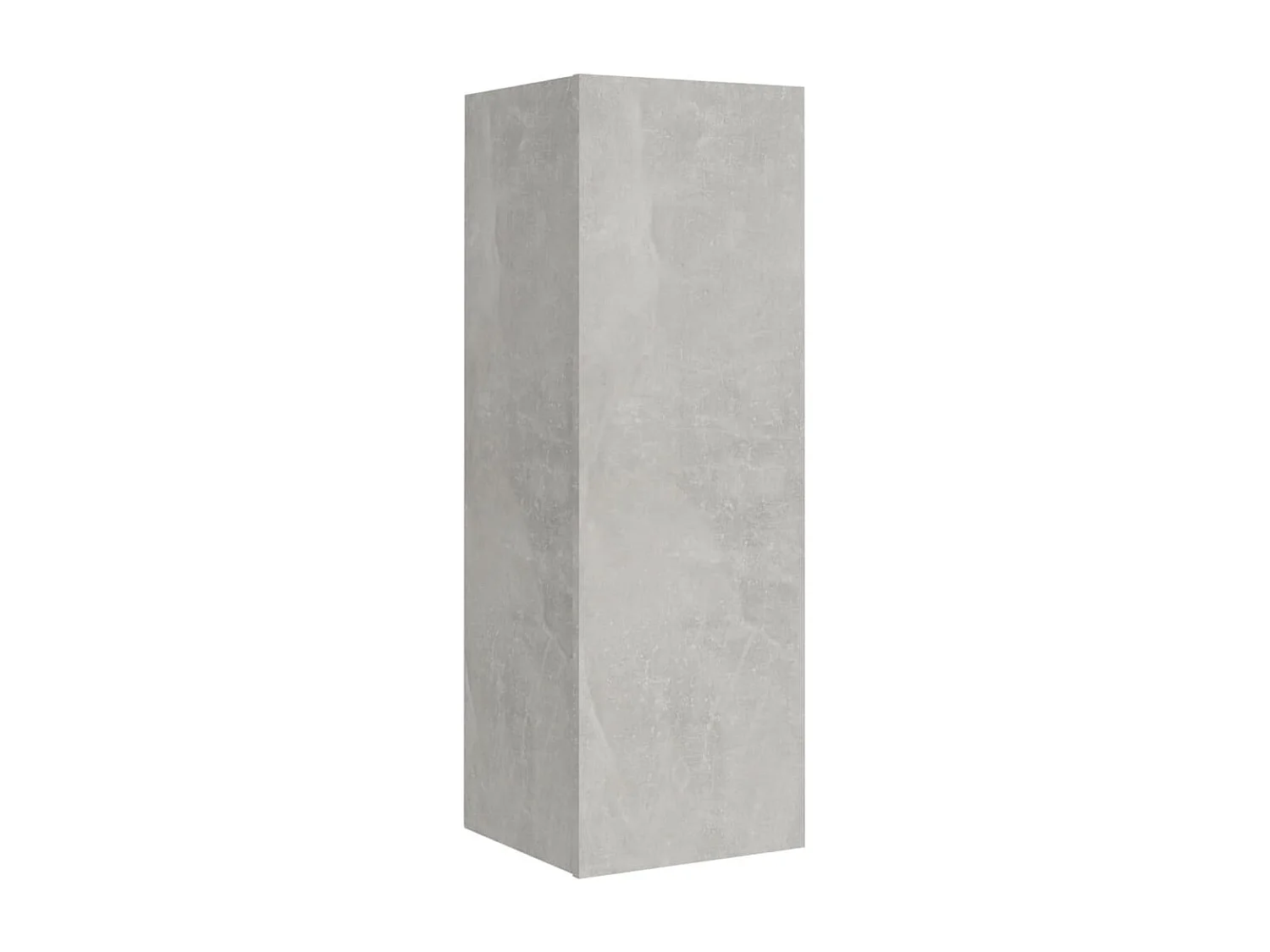 Ensemble de meubles TV 4 pcs Gris béton Bois d'ingénierie